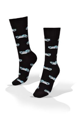 Picture of Blue Motorcycle Socks Aves del Plata