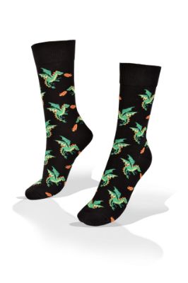 Picture of Green Dragon Socks