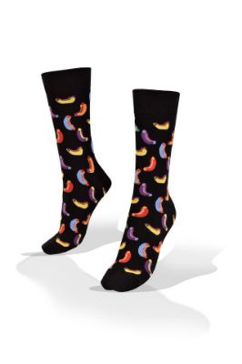 Picture of Bananas in all Colors Socks 