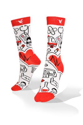 Picture of Doctors and Nurses Aves del Plata™ Exclusive Design Socks