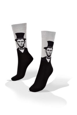 Picture of Abraham Lincoln Socks