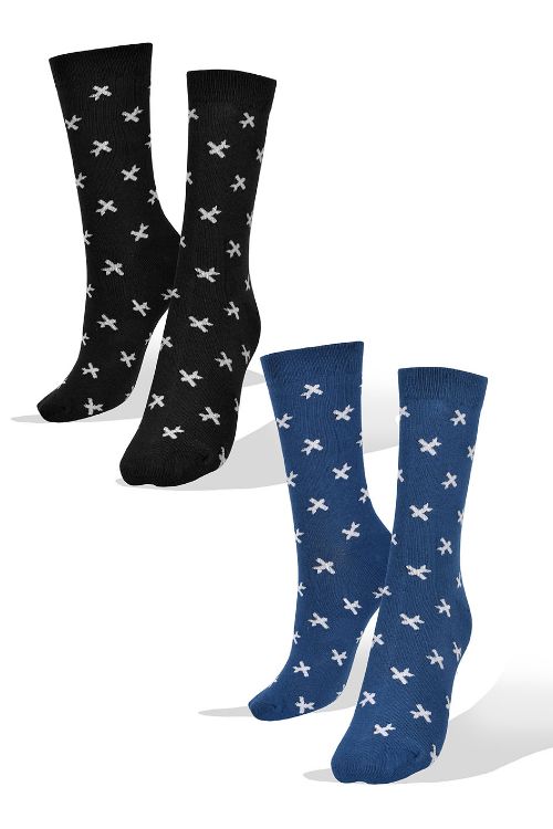 Picture of Airplane Socks Blue Aves del Plata