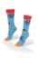 Picture of Rubrik Cube Socks in Blue  Aves del Plata