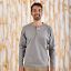 Picture of Henley 100% Cotton Gray Tshirt