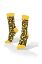 Picture of Emojis on Black Socks