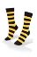 Picture of Black and Yellow Stripes Socks