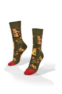 Picture of Autumn Cat Socks 