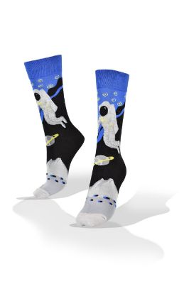 Picture of Astronaut on Space Walk Socks