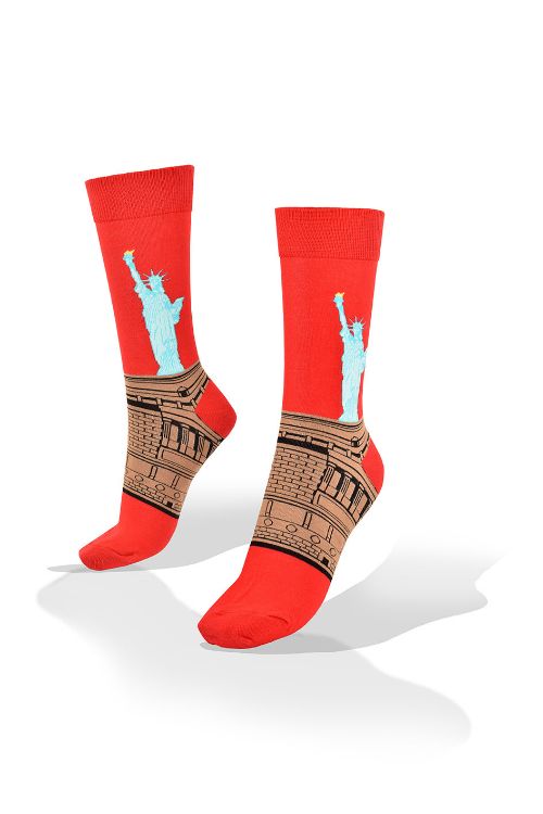 Picture of Statue of Liberty Socks 