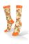 Picture of Flan Dessert with Dulce de Leche Exclusive Aves del Plata™ Design Socks 