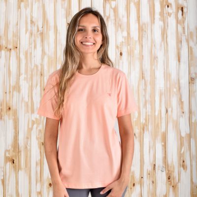 Picture of 100% Cotton Salmon  T Shirt