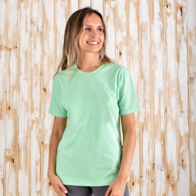 Picture of 100% Cotton Acqua Green T Shirt