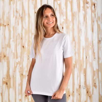 Picture of 100% Cotton White  T Shirt