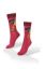 Picture of Nefertiti on Purple Socks