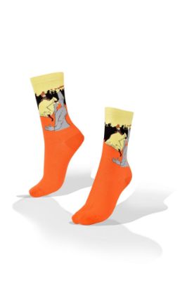 Picture of La Goulue Moulin Rouge Socks