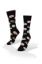 Picture of Donuts on Black Socks