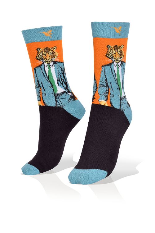 Picture of Mr Tiger Executive Businessman Socks