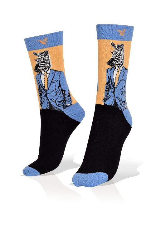 Picture of Mr Zebra Executive Businessman Socks