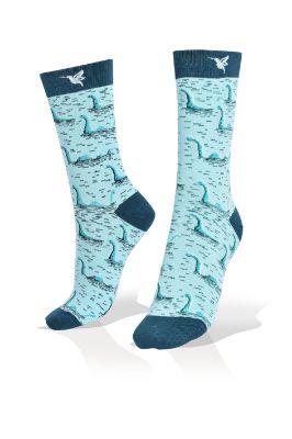 Picture of Loch Ness Monster on the  Lake Socks 