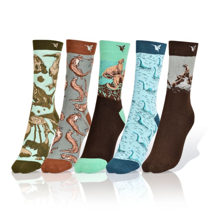 Picture of Set of 5 Exclusive Sea Life Socks  