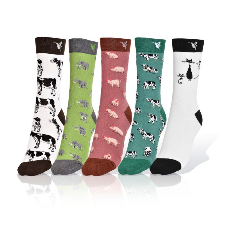 Picture of Set of 5 Exclusive Animal Socks